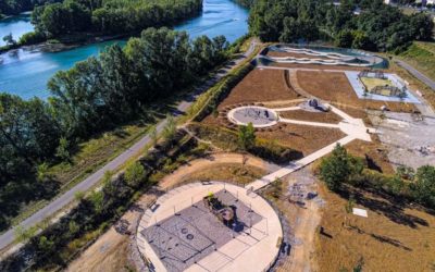 Aménagement des berges du RhôneSaint Rambert d’Albon(26)