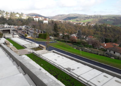 Aménagement du cimetière du bourg - Commune de sorbiers (42)