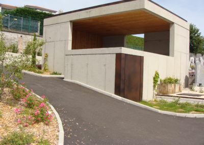 Aménagement du cimetière du bourg - Commune de sorbiers (42)