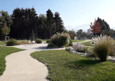 Aménagement cimetière paysager Cognin Savoie (73)