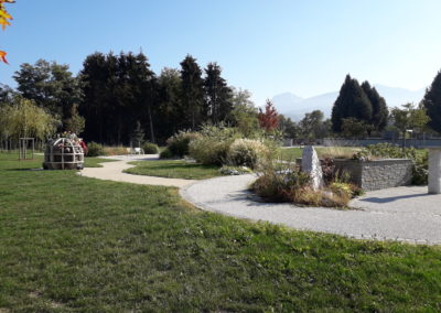 Aménagement cimetière paysager Cognin Savoie (73)