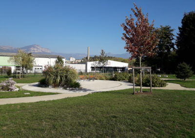 Aménagement cimetière paysager Cognin Savoie (73)