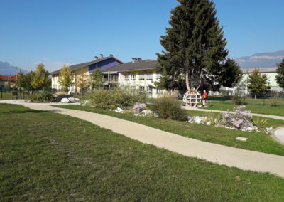 Aménagement cimetière paysager Cognin Savoie (73)