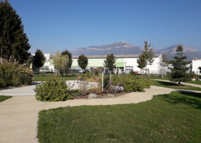 Aménagement cimetière paysager Cognin Savoie (73)