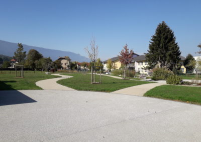 Aménagement cimetière paysager Cognin Savoie (73)1