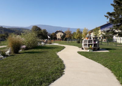 Aménagement cimetière paysager Cognin Savoie (73)1