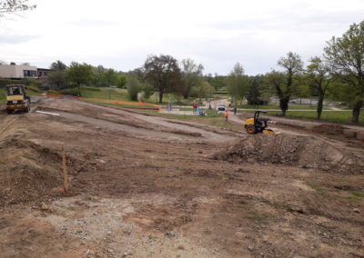 Terrasseents en cours au Pré des Carronniers à VIRIAT (01)